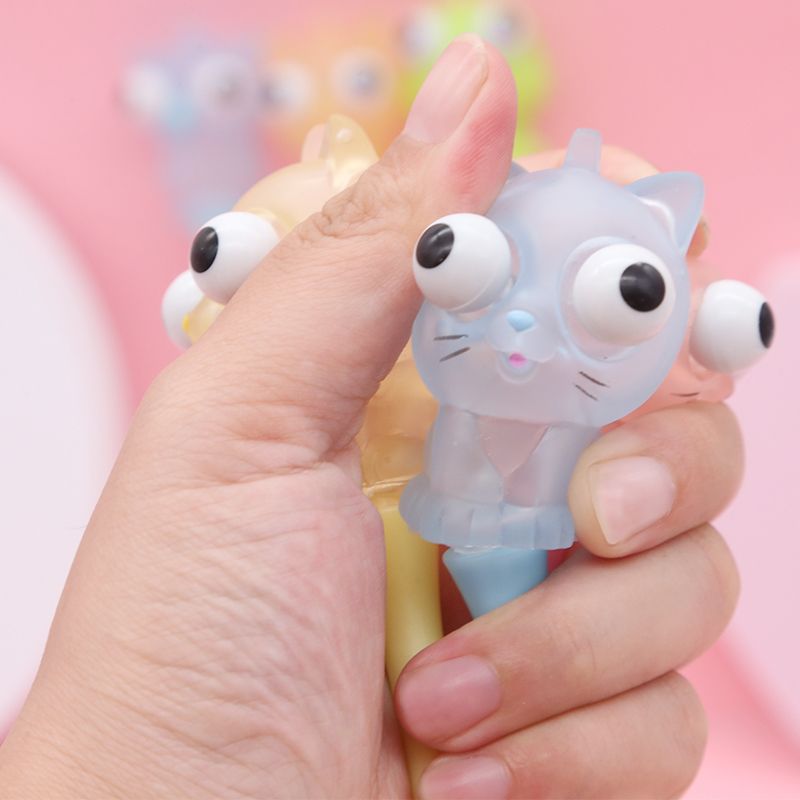 Wholesale decompression pen soft creative cartoon pinch music ballpoint pen